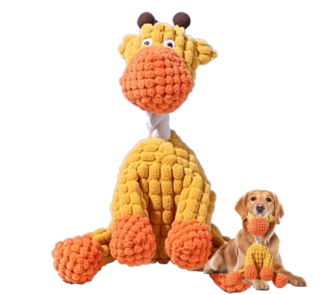 Indestructible Plush Dog Toy