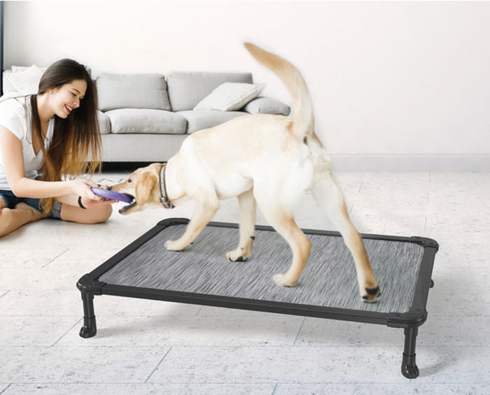 Indestructible elevated dog bed (Chew proof+)