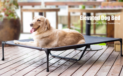 Indestructible elevated dog bed (Chew proof+)